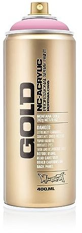 Montana Cans 284427 Spray Dose Gold, Gld400, 3110, 400 ml, Frozen Raspberry