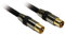 Metronic 419002 Prolunga TV, Nero