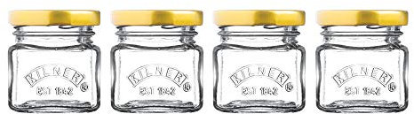 Kilner Screw Top Glass Jars Set of 4 55ml