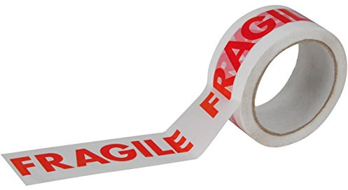 Ultratape Adhesive Packing Tape ~ FRAGILE x 1