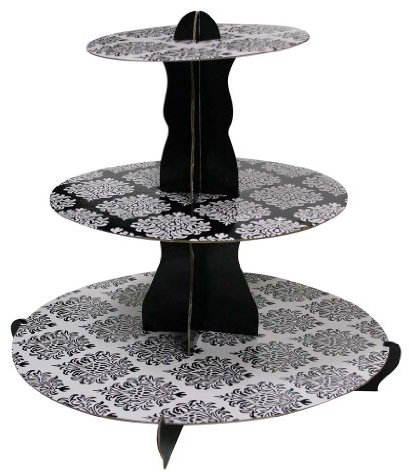 Mason Cash Damask 3 Tier Cup Cakes Stand