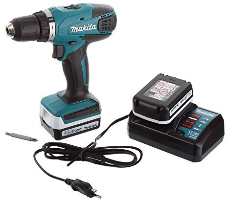 Perceuse visseuse sans fil 14,4V (2x1,3 Ah) dans valise - MAKITA DF347DWE