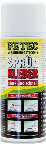 PETEC 94340 - Sprühkleber 400 ml, Spraydose