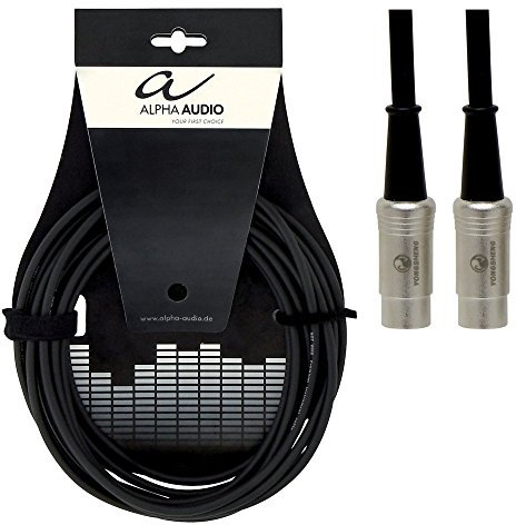 Alpha Audio Pro Line - Cable MIDI, 6 m, color negro