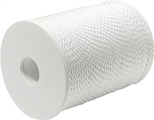 Pflasterschnur Länge 100m Durchmesser 3mm weiß, 6 Rollen