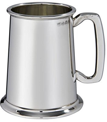 Wentworth en étain – Uni 1 pinte Chope en étain lourde, Bière Mug