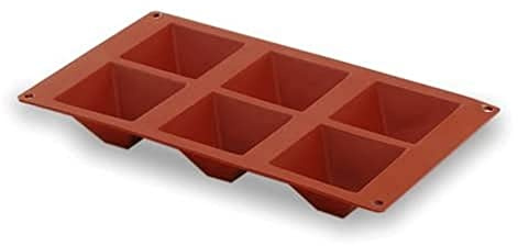 LACOR 66822 Pyramidenform für 6 Madeliene 1 | Langlebiges Profi-Utensil; entwickelt für optimale Leistung und schnelle, unkomplizierte Reinigung in der Spülmaschine
