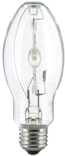 Sunlite 03645-SU MH100/U/MED M90 Metal Halide Lamp, 100 Watts, Pulse Start, Medium Base (E26), ED17, 12,000 Hours Life, 9000 Lumen, Clear Finish, 4000K