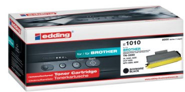 edding Toner EDD-1010 - Schwarz - Reichweite 8000 Seiten - Ersetzt Brother TN-3280