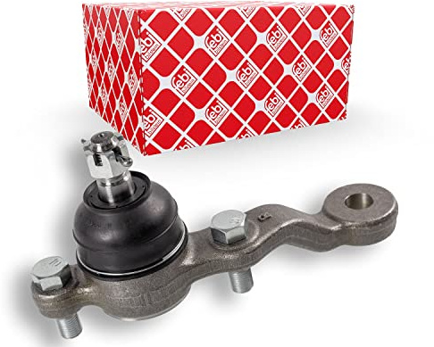 febi bilstein 43106 Traggelenk mit Kronenmutter und Splint, 1 Stück