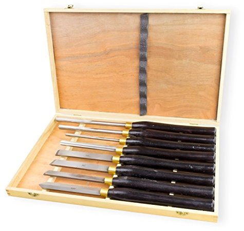 DEMA Drechselbeitelsatz 8 tlg. HSS