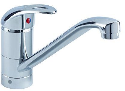 Bristan J SFSNK EF C Java Single Flow Easyfit Kitchen Sink Mixer Tap with Swivel Spout, Chrome