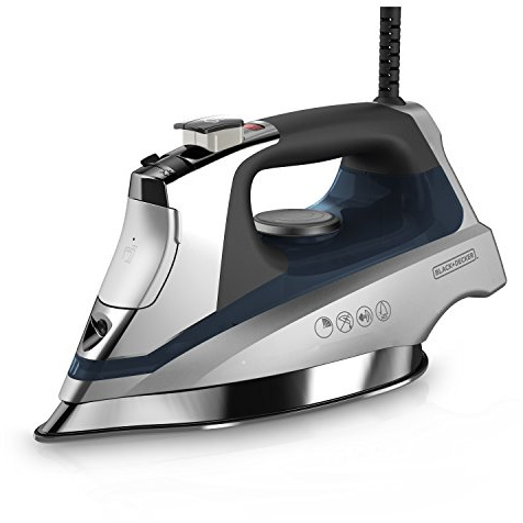 BLACK+DECKER Allure Professional Steam Iron, Blue, D3030