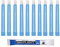 Cyalume SnapLight Knicklichter in Blau (10-er Pack) - 15 cm Glow Sticks mit Haken am Ende - ultra helle Light Sticks mit einer Leuchtdauer von 8 Stunden