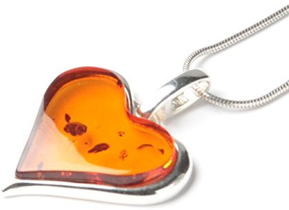 MyBernstein Bernstein Herz aus Bernstein (Bernsteinschmuck 10177)
