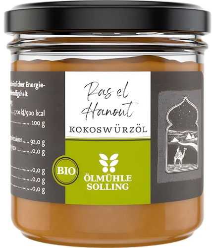 Ölmühle Solling - KokosWürzÖl Ras el Hanout EG-Bio, 1er Pack (1 x 100 g)