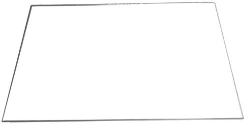 Scheibe transparent aus Polycarbonat Kompakt, 2050 x 1250 x 0,75 mm