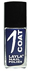 Layla Cosmetics 1 Coat Nagellack, blue peach, 1er pack (1 x 0.017 L)