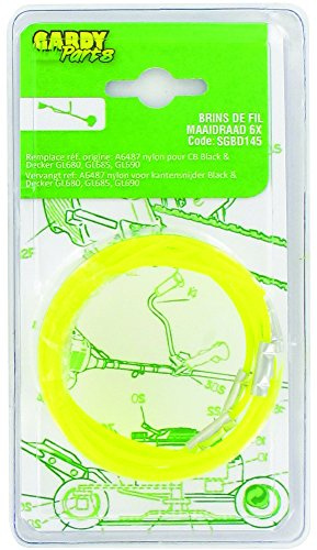 GREENSTAR 1606679 11384 10 Drahtsaiten Nylon Schutz + AMP; für Black + Decker