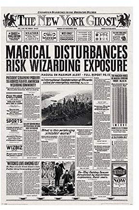 Wizarding World Fantastische Tiere 'die New York Ghost' Maxi Poster,61 x 91.5 cm