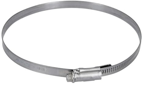 Europart Schlauchschelle 110-130mmØ W2 Chromstahl für 125er Abluftschlauch Dunstabzugshaube