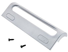 OEM Tirador para nevera gris universal 198 mm acero inoxidable