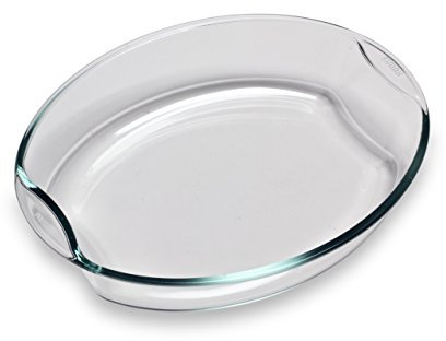 Bohemia Cristal 093 006 093 SIMAX Brat-und Backschale oval ca. 2,5 ltr. aus hitzebeständigem Borosilikatglas