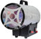 Rowi ''Inox Basic'' Gas-Heizgebläse/Gasheizer/Gaskanaone/Heizlanone, 10,0 kW