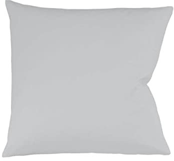 fleuresse Uni Colours, Satin, Silber, 50 x 50