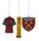 West Ham United F.C. 3pk Air Freshener