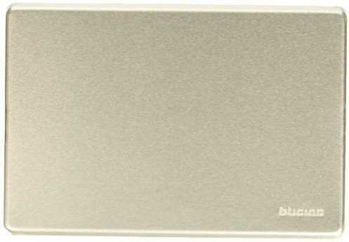 BTicino 503/0/X/F Magic Placca Cieca, Alluminio Anodizzato