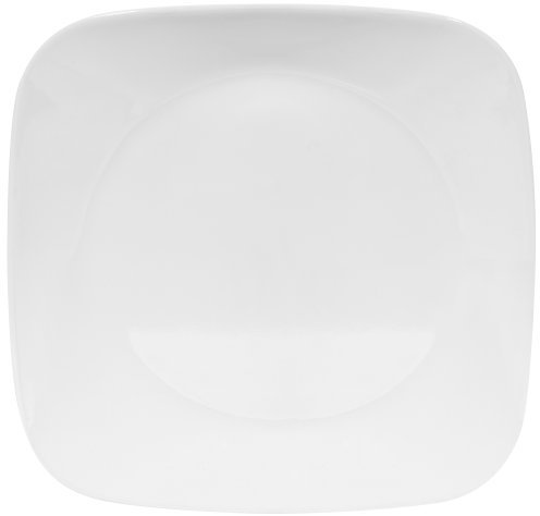 Corelle Pure White Square Luncheon Plate