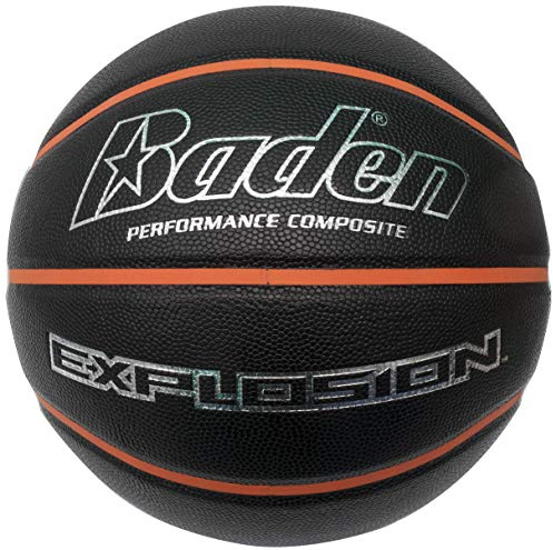 Baden Streetball Basketball, Größe 7, Schwarz