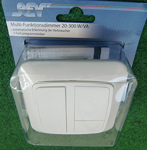 REV Dimmer Multifunktionsdimmer Multi-Funktionsdimmer 20-300 W/VA 3-fach progra.