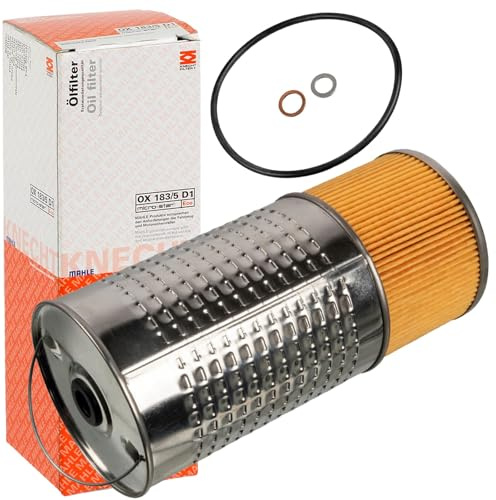 MAHLE OX 78D1 Oil Filter - Oil Filter with Gasket / Gasket Set