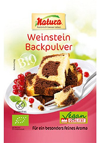 Natura Bio Weinstein-Backpulver 3er-Pack, 54 g