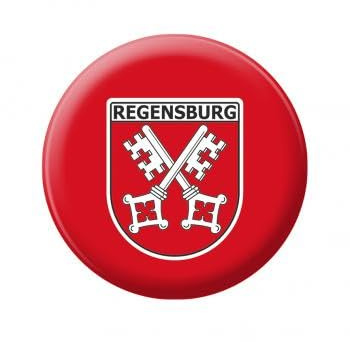 Magnet - Wappen Regensburg - Gr. ca. 5,7 cm - 16074 - Küchenmagnet