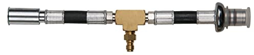 KS Tools 150.2364 Manometer-Anschlussschlauch mit 1/4 Schlauchanschluss zur universellen Verwendung mit 3/8 und 5/16 Hochdruckschlauchanschlüssen