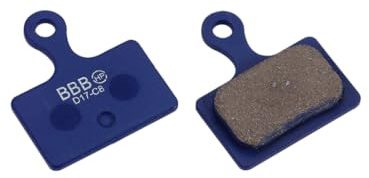 BBB Cycling Unisex's BBS-561 Stop HP Organic High Performance Bike Disc Brake Pad for Shimano Flat-Mount BR-RS505/805, 1 Pair (2 Pieces)