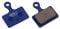 BBB Cycling Unisex's BBS-561 Stop HP Organic High Performance Bike Disc Brake Pad for Shimano Flat-Mount BR-RS505/805, 1 Pair (2 Pieces), blau