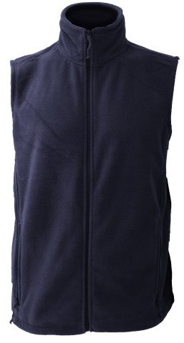 Jerzees Colour Fleece Gilet Jacket/Bodywarmer (XL) (French Navy)
