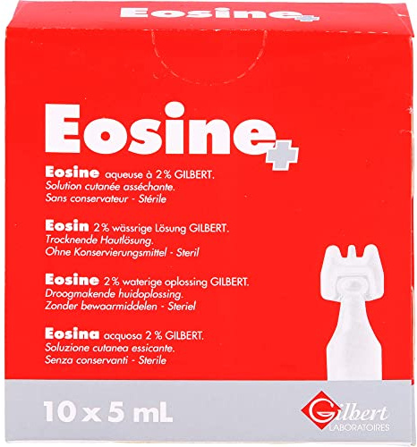 EOSIN 2% wässrige Pflegelösung steril 10X5 ml