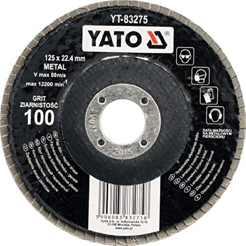 Yato yt-83272 – Disque à lattes – de fibre de verre de formes réguliers respaldan la Arena 125 mm 40
