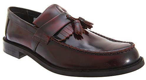 Roamers Men's Saddle Loafer, Black, M900A, Low Top, 8, 8.5, 9, 9.5, etc.