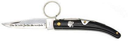 U Temperinu Couteau Anneau Corne de Buffle - 16,5 cm