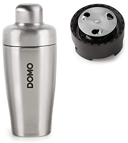 Cocktailshaker aus rostfreiem Edelstahl, 300ml Fassungsvermögen + extra Cocktailmesser, shaken und mixen Sie schnell frische und leckere Cocktails