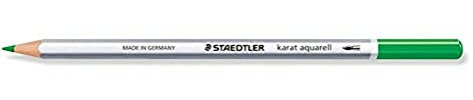 Staedtler 125-53 karat aquarell Farbstift, wasservermalbar, 6 Stück im Kartonetui, lindgrün