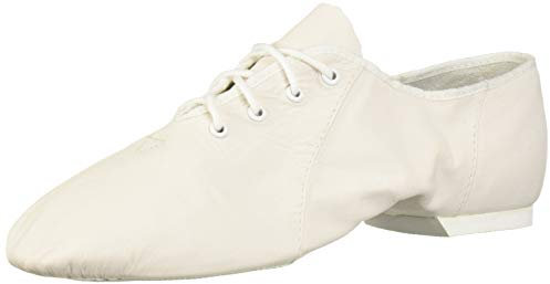 Bloch Dance Damen Jazzsoft Split Sole Leder Jazz Schuh, Weiss/opulenter Garten, 39 EU