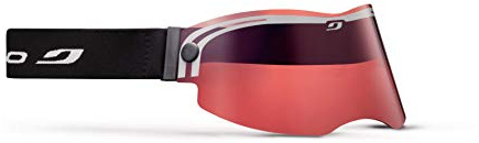 Julbo Zinnoberrot Visire, Schwarz