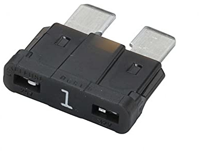 HELLA 8JS 711 683-011 Sicherung - ATO - 1A - schwarz - Menge: 50